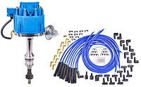 HEI Distributor and Spark Plug Wire Kit [Ford 351C/351M-400M V8 & Ford Big Block 429/460 V8]