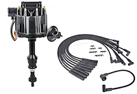 HEI Distributor and Spark Plug Wire Kit [Ford 351C/351M-400M V8 & Ford Big Block 429/460 V8]