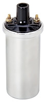 High-Energy Ignition Coil for Breaker Points/Non-CD Electronic Ignition Systems [Shiny]