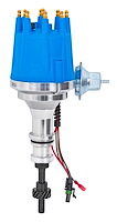 SSR-III Ready-to-Run (RTR) Pro-Series Distributor for Ford Small Block 221-302 V8 Engines (Except 5.0L) [Blue Cap]