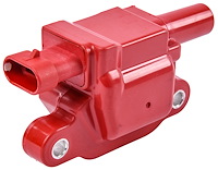 GM LS Ignition Coil for 2005-2020 Gen IV 4.8L, 5.3L, 6.0L, 6.2L, 7.0L Car & Truck Engines [RED]