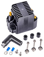 High-Output Ignition Coil for CD Ignition Systems [Black]
