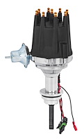SSR-III Ready-to-Run (RTR) Pro-Series Distributor for Small Block Chrysler 318-360 [Black Cap]