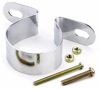 Chrome Ignition Coil Bracket Universal Panel Mount
