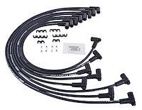 8.0mm Black Pow'r Wires Small Block Chevy Over Valve Covers