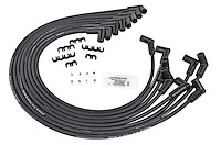 8.0mm Black Pow'r Wires Big Block Chevy Under Headers