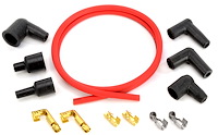 8.0mm Red Pow'r Wire Coil Wire Kit (3 ft.)