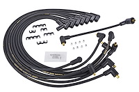 8.5mm Black Ultra Pow'r Wires Small Block Chevy Under Headers