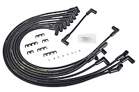 8.5mm Black Ultra Pow'r Wires for 1985-1995 Small Block Chevy Truck 5.0L, 5.7L