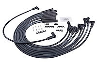 8.0mm Black Pow'r Wires Ford 351W, 351C, 390/429/460 with HEI Cap