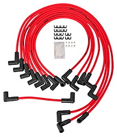 8.0mm Red Hot Pow'r Wires 1985-1995 Small Block Chevy Truck 5.0L/5.7L