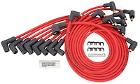 8.0mm Red Hot Pow'r Wires Big Block Chevy Under Headers