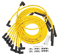8.5mm Yellow Ultra Pow'r Wires Big Block Mopar 383/400/440 with HEI Cap