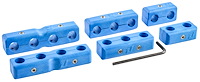 Spark Plug Wire Separators Blue