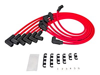 8.0mm Red Hot Pow'r Wires for 1986-1995 Chevy 4.3L V6 w/HEI Distributor