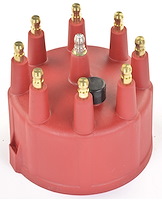 Distributor Cap with Wire Retainer 30% Glass Filler Polyester (PBT) for High-Dielectric Strength