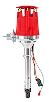 SSR-III Ready-to-Run (RTR) Pro-Series Distributor for Chevy Small Block and Big Block V8 Engines [Red Cap]
