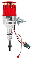SSR-III Ready-to-Run (RTR) Pro-Series Distributor for Ford Small Block 221-302 V8 Engines (Except 5.0L) [Red Cap]