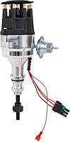 SSR-III Ready-to-Run (RTR) Pro-Series Distributor with Built-In Rev Limiter for Ford Small Block 221-302 ci Engines [Black Cap]