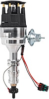 SSR-III Ready-to-Run (RTR) Pro-Series Distributor with Built-In Rev Limiter for Ford FE 352-428 [Black Cap]