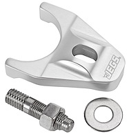 Billet Distributor Hold-Down Clamp Chevy: 90° V6, Small Block, and Big Block [Clear Anodized]