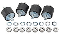 Vibration Isolator Mount Kit 1/4"-20 Thread