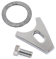 Chrome Distributor Hold-Down for Small Block, Big Block Chevy