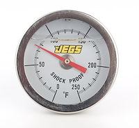 Liquid-Filled Engine Thermometer [2 1/8  in. OD, White Face]