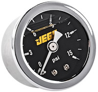 Fuel Pressure Gauge 1 1/2 in. Diameter [Liquid Filled]