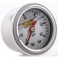Fuel Pressure Gauge 1 1/2 in. Diameter [Liquid Filled]