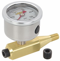 Fuel Pressure Gauge Kit White