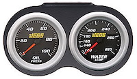 Black Powder Coat Gauge and Panel Kit