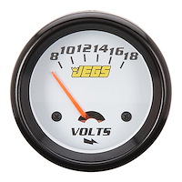 2-5/8" Electrical Voltmeter 8-18 Volts