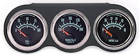 Retro Style 3-Gauge Kit with Gauge Panel