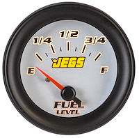 Fuel Level Gauge [2 1/16 in. Electrical, 0-90 Ohm with White Face]