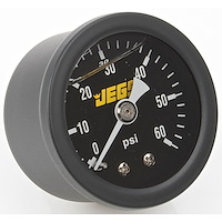 Fuel Pressure Gauge 1 1/2 in. Diameter [Liquid Filled]