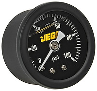 Fuel Pressure Gauge 1 1/2 in. Diameter [Liquid Filled]