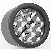 Fuel Pressure Gauge 1 1/2 in. Diameter [Liquid Filled]