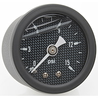 Fuel Pressure Gauge 1 1/2 in. Diameter [Liquid Filled]