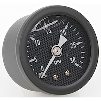 Fuel Pressure Gauge 1 1/2 in. Diameter [Liquid Filled]