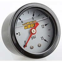 Fuel Pressure Gauge 1 1/2 in. Diameter [Liquid Filled]