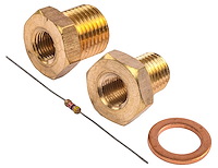 Gauge Adapter Kit for GM LS Engine Swap