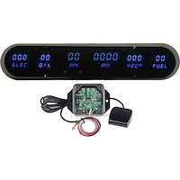 6-Gauge Panel LED Digital