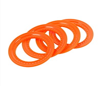 Beadlock Rings (Red) [Fits Torch & Hooligan Monster Trucks]