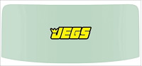 Back Window Glass for 1970-1974 Chevrolet Camaro, Pontiac Firebird Coupe [Green Tint]