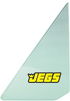 Replacement Vent Glass Fits Select 1955-1959 GM Truck [Green Tint, Left/Driver Side OR Right/Passenger Side]