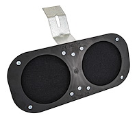 Dual Dash Speakers for 1964-1965 Chevrolet Chevelle & El Camino [Diameter: 3.5 in.]
