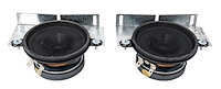 Dual Dash Speakers for Select 1961-1988 GM Cars & Trucks [Diameter: 3.500 in.]