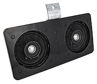 Dual Dash Speakers for 1967-1972 Chevrolet/GMC C/K Series Truck, Suburban, Blazer, Jimmy [Diameter: 4 in.]