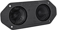 Dual Dash Speakers Fits Select 1959-1991 Ford & GM Cars & Trucks [Without Stereo]